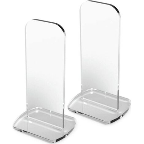 2-teiliger Boxhandschuhhalter, vertikaler Acryl-Displayständer, einfache Aufbewahrung für Schlafzimmer, Büro, Wohnzimmer, Zuhause, auch geeignet für Baseballhandschuhe.