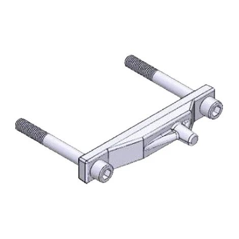 Arrêt mécanique pour barrière - G4000 G6000 CAME 119RIG058 (1/3)