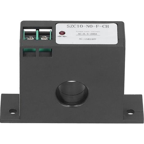 Interrupteur de détection de courant normalement ouvert, alimentation industrielle autonome 0,5200 A SZC10NOFCH (1/5)