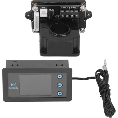 Coulombomètre à affichage numérique LCD, testeur de courant et de capacité, détecteur de puissance, voltmètre 500 V 200 A (1/5)