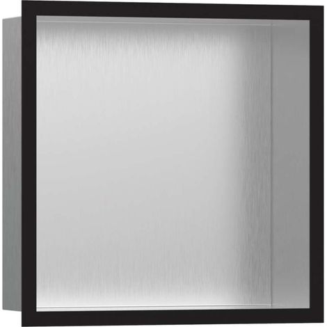 hansgrohe XtraStoris Individual niche murale en acier inoxydable (1/3)