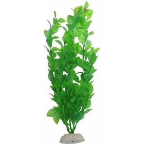Pianta 27 cm künstliche Richtlinie für Kunststofffarbe Grün (1/2)