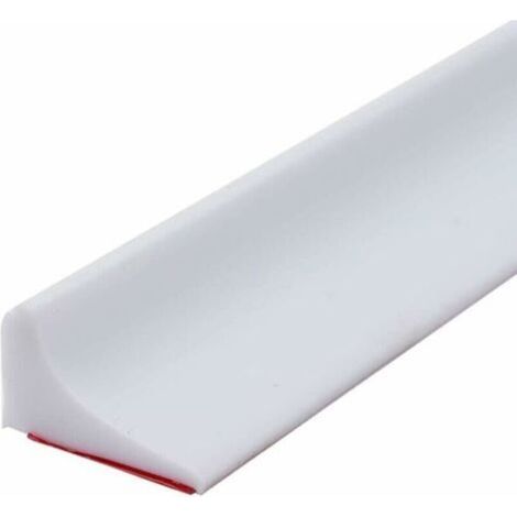 Barrière de douche pliable - 2M - Barrière de barrage d'eau - Seuil autocollante - Joint Porte Douche pour la Cuisine et la Salle de Bain (1/5)