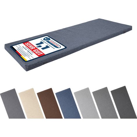 Garronda Coussin Extérieur Imperméable 100x40 cm Bleu foncé-7 GD-0220 (1/5)