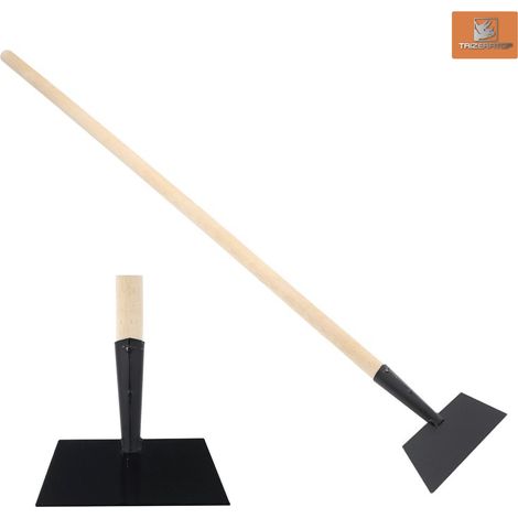 Eisstößer, Betonstößer, Rasenkantenstecher 20 cm Stahl mit Holzstiel 110 cm Lang