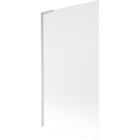 Mexen Next L Badewannenfaltwand 1-flügelig 100 x 150 cm, Mattglas, gebürstetes Nickel - 895-100-000-03-30-97 (1/5)
