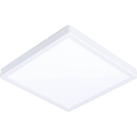 Fueva 5-LED blanche en plastique 20,5W 3000K L: 28,5 cm B: 28,5 cm H: 2,8 cm Dimmable (1/3)