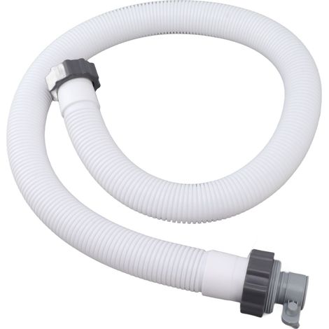 Ersatzschlauch für die Poolpumpe, 1,5 Zoll Durchmesser, 59 Zoll lang, inklusive Adapter (1/5)