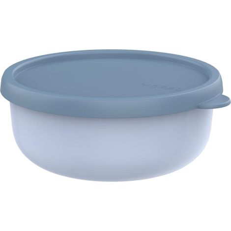 Récipient pour micro-ondes Lumina - Boîte hermétique alimentaire avec couvercle pour frigo, congélateur, four vapeur, micro-ondes et lave-vaisselle - Bol de service - 750 ml - Nordic blue (1/5)