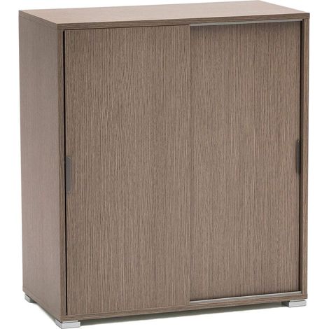 Mobile Ante scorrevole rovere grigio L75 H85 P38 - consegnato già montato