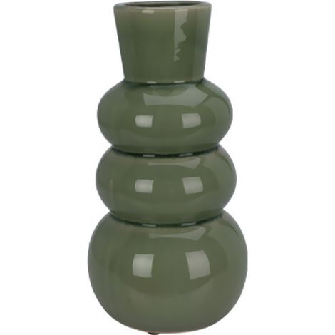 Vase en céramique en forme de bulle, 25 x 13 cm
