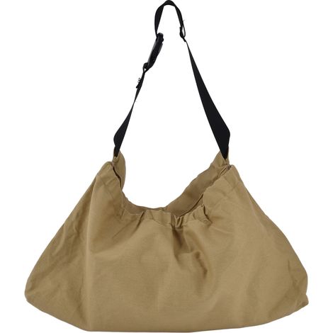 Sac à cueillette pliable en tissu Oxford, grande capacité, à suspendre à la taille, idéal pour ranger les fruits en extérieur (kaki). (1/5)