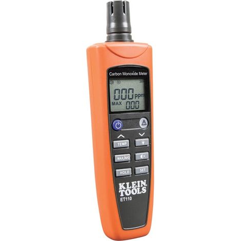 Klein Tools Détecteur de monoxyde de carbone CO avec mesure de température (1/5)