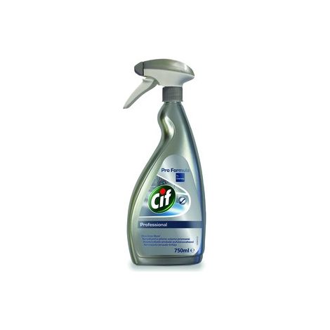 Spray detergente Staples stainless steel&glass cleaner senza profumo senza aloni