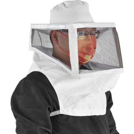 Chapeau D'apiculture Chapeau De Protection D'apiculteur Conception De Contraction De Maille Respirante Bordure Blanche Chapeau De Cowboy D'apiculteur pour L'apiculture Chasse Randonnée (1/5)
