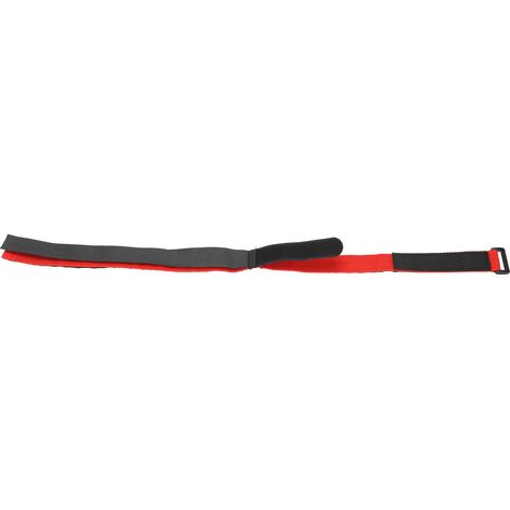 Sangles de vélo robustes, durables et réglables pour fixer les roues de vélo en extérieur (rouge) (1/5)