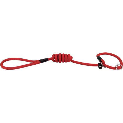 Laisse lasso corde basic rouge Taille : T1