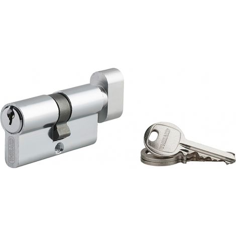 Cilindro europeo con pomolo 30 x 30 mm, 3 chiavi – THIRARD