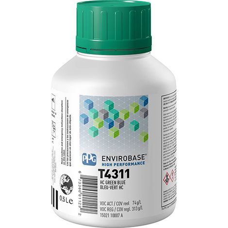 PPG T4311 ENVIROBASE HP GREEN BLUE LITRI 0,5