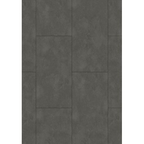 Mexen Stahl Schwarz Muster von Vinylpaneelen 610 x 305 mm SPC 6,5 mm, IXPE Unterlage 1,5 mm, 4-seitige V-Fuge, Stein - F1148-S (1/2)