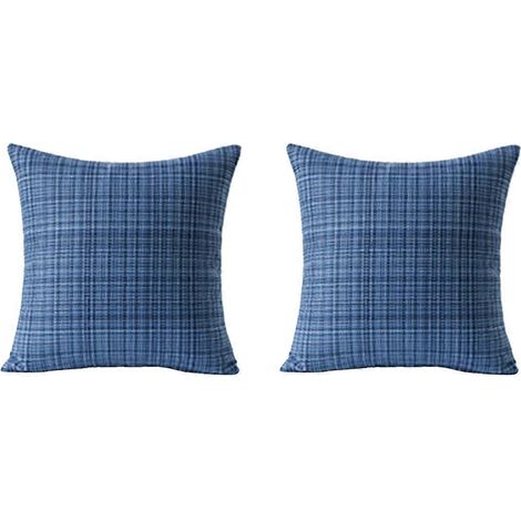 Lot de 2 housses de coussin d'extérieur imperméables 18x18 (1/5)