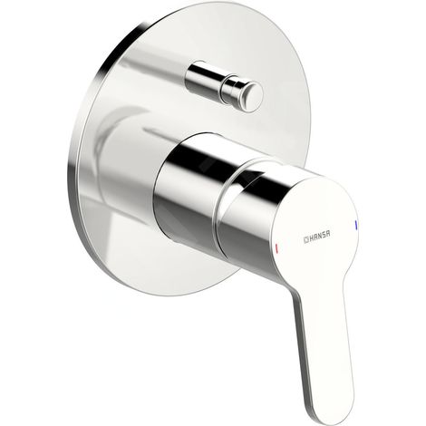 Hansa Primo - Mitigeur encastré pour 2 sorties, chrome 49979003 (1/3)