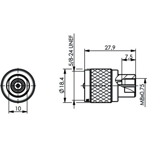 Telegärtner 100123532 100123532 Adattatore FME - 1 pz.