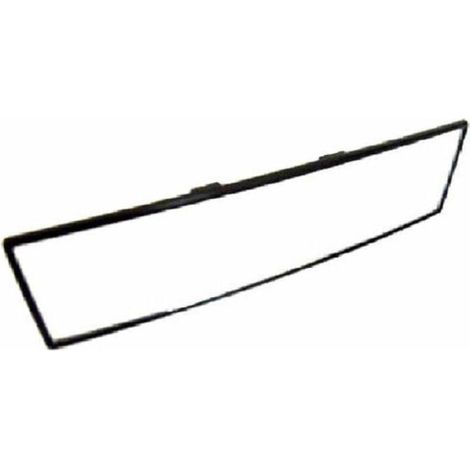 Espejo retrovisor interior universal para coches y camiones – 300 mm, amplio campo de visión, negro, fácil instalación (1/5)