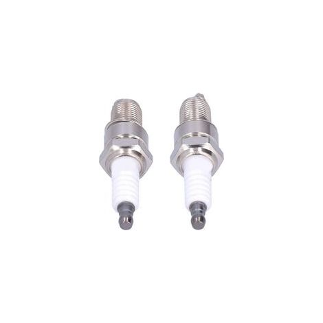 – Juego de 2 bujías F6RTC – Compatible con MTD 95110292 75110292 – Aleación de aluminio de alta resistencia – Rendimiento óptimo (1/5)
