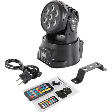 105w DJ Light Party Moving Head LED Light Effect 9/14ch Party Head Moving Head Stage Light with Rotating Head Light Show for Wedding Party Club Bar Show (1/5)