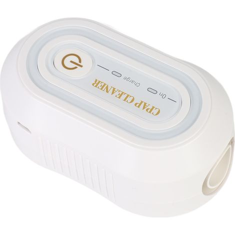 [Tragbarer Reiniger] Mini-CPAP-Gerät mit wiederaufladbarem USB-Anschluss (weißes ABS) und komplettem Heimpflegeset (1/5)