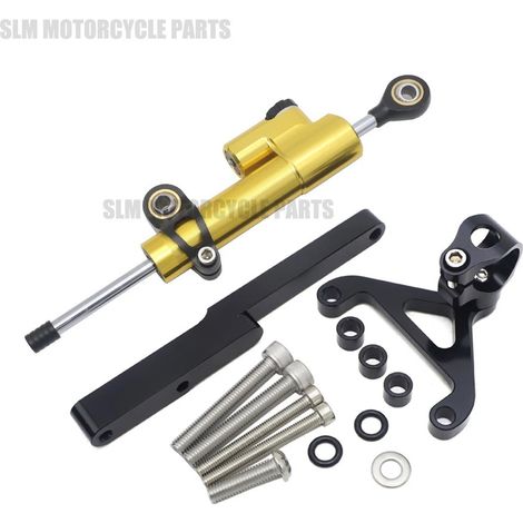 Pièces de modification pour moto Honda CB1000R 2008-2016 : stabilisateur d’amortisseur et règle en titane.