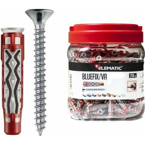 TASSELLO NYLON BLUEFIX/VA 6 TSP PROMOPACK ELEMATIC - CF=PZ 250 - 1 confezione (1/3)