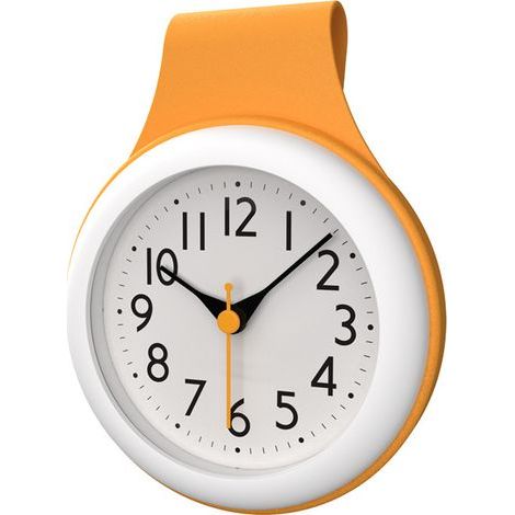 Horloge étanche pour cuisine et salle de bain, horloge numérique silencieuse et étanche tendance (1/4)