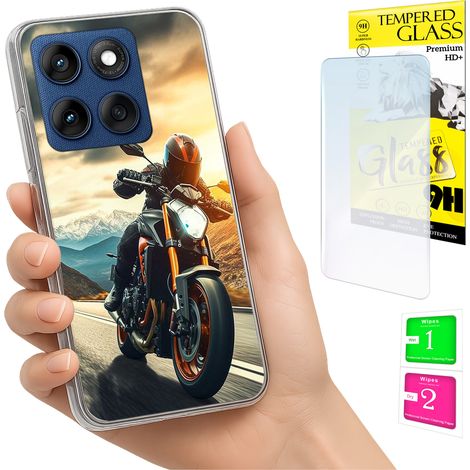 Coque arrière en verre pour Motorola Edge 60 Fusion / Edge 60 (1/5)