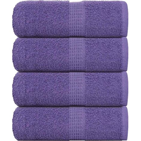 Waschtücher FROGN 4 Stk. Lila 30x30 cm 360 g/m²