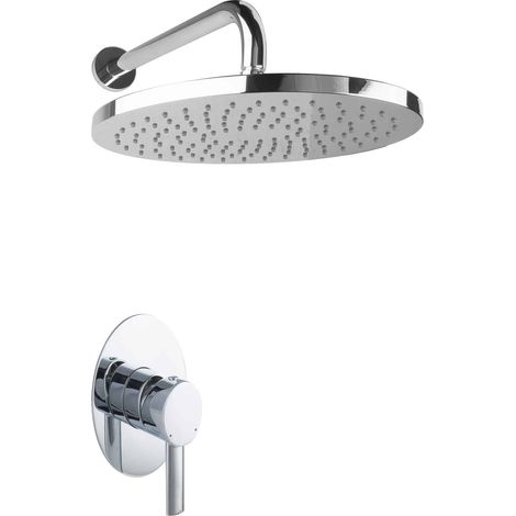 PaulGurkes Regendusche Unterputz Dusch Set oval (1/5)