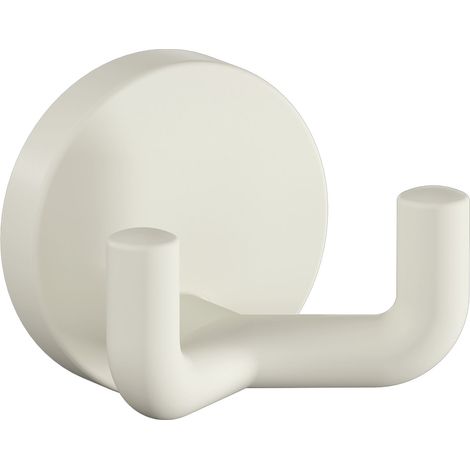 HEWI Doble Gancho 477.90B025 doble 43,5 mm Poliamida 99 blanco puro ma 50 mm - 477.90B025 99