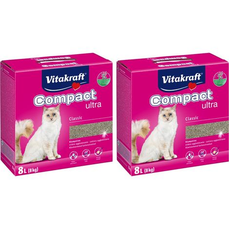 Vitakraft Katzenstreu Compact ultra - 16 kg