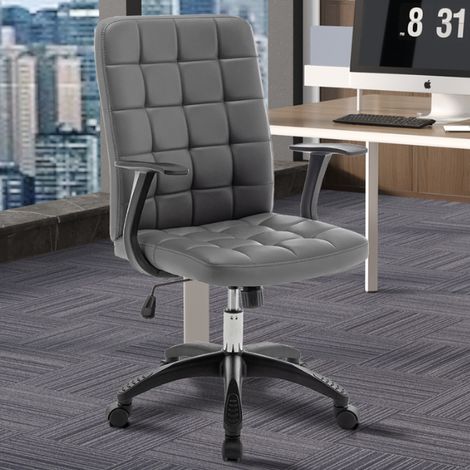 Chaise de bureau Luka  58 x 59 x 96 cm  Gris (1/4)