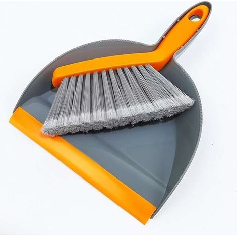 Mini Balai Et Porte-poussière, Cuisine en Plastique Balai De Nettoyage Et Ensemble Porte-poussière, (1/5)