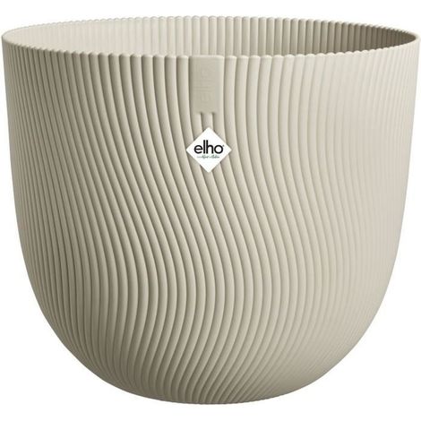 Pot de fleurs ELHO Sereh Rond 47 Beige Ø47 x H40 cm 55 L 100% recyclé (1/5)