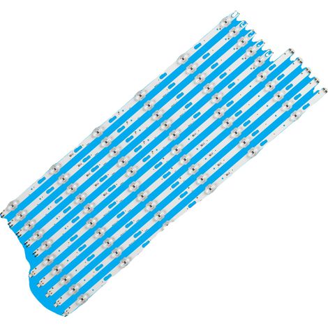 LED-Hintergrundbeleuchtung, 1085 mm Länge, 10 LED-Perlen pro Streifen, 3V Spannung pro Lampe, Kompatibel mit UE55TU8570U, Enthält 8 Streifen (1/5)