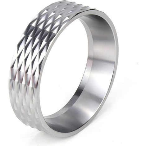 Magnetischer Dosierring mit Auslaufschutz, Dosiertrichter aus Aluminiumlegierung für Espresso – 53 mm – Grau (1/5)