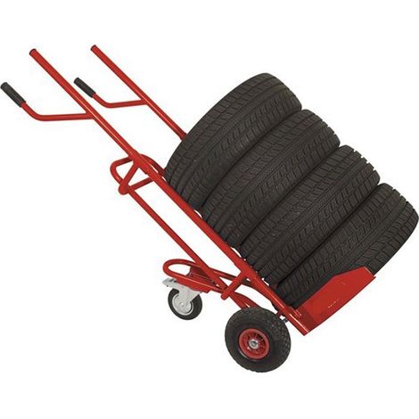 Varan Motors - WHEEL-TRL CARRO PARA TRANSPORTAR NEUMATICOS, RUEDAS, CARGA HASTA 150KG (1/4)