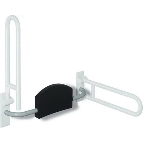 Support arrière SERIE 801 pour barre d'appui WC vert pomme
