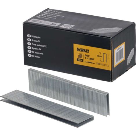 Caja de 3000 grapas DEWALT