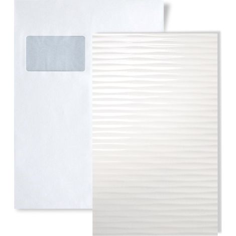 1 SAMPLE PIECE S-15764 WallFace MOTION TWO WHITE Acrylic Collection Sample of decorative panel in DIN A5 size (1/2)