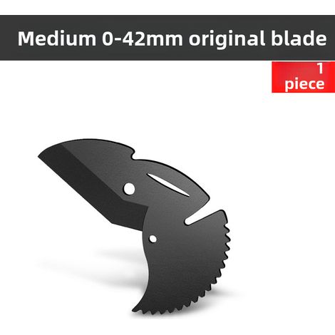 Pince coupante pour tuyaux PPR, ciseaux coupants pour tuyaux d'eau, couteau coupant pour tuyaux PVC, pince coupante pour tuyaux en gros (couteau à tuyaux King Kong noir 42 mm [lame originale 1]) (1/5)