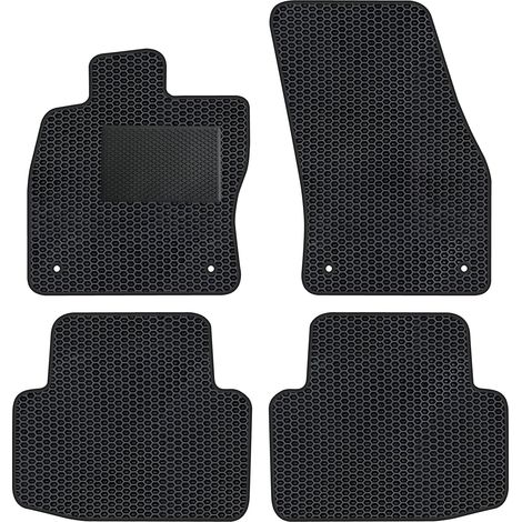 VW007EVAPOD - Komplettes Set EVA-Autofußmatten passend für VW Golf Sportsvan 2014-2020 (mit zusätzlicher Verstärkung)
